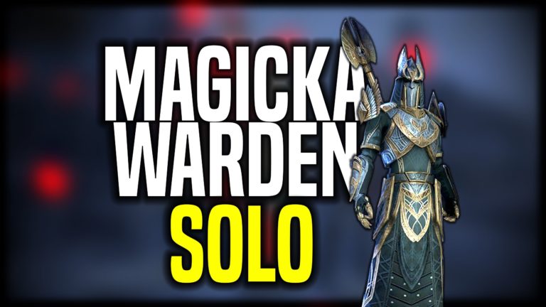 ESO Solo Warden Magicka Build PvE