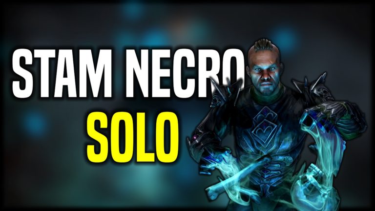 ESO Solo Necromancer Stamina Build for PvE