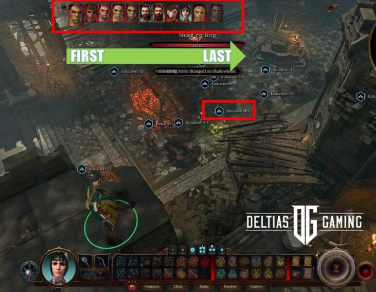 Baldur’s Gate 3 - How To Improve Initiative in Combat - Initiative Roll