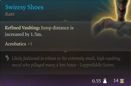 Swiresy Shoes Baldur's Gate 3