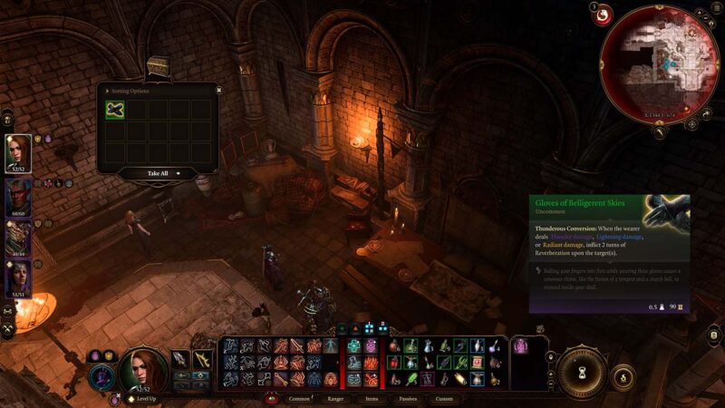 Gloves of Belligerent Skies in Baldur's Gate 3 - Inquisitor chambers