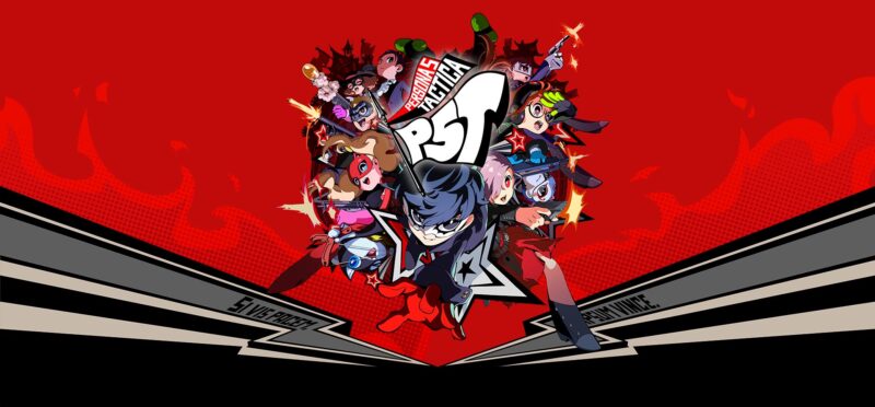 Persona 5 Tactica Logo P-Studio and Sega