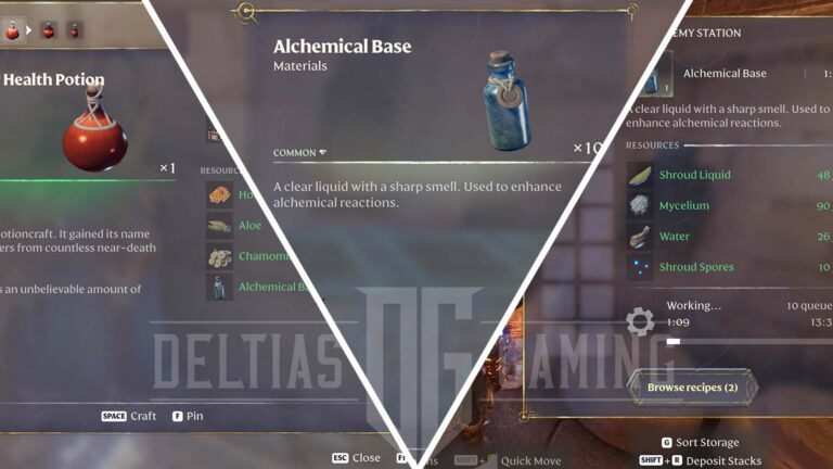 How to Get Alchemical Base in Enshrouded